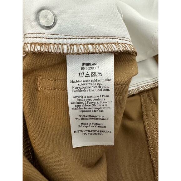 Everlane Mens 30x30 The Performance Chino Slim Fit Sand Tan New - Picture 7 of 7